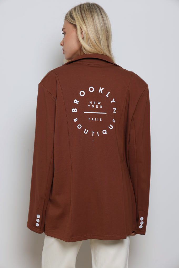 בלייזר ג'רסי ברוקלין