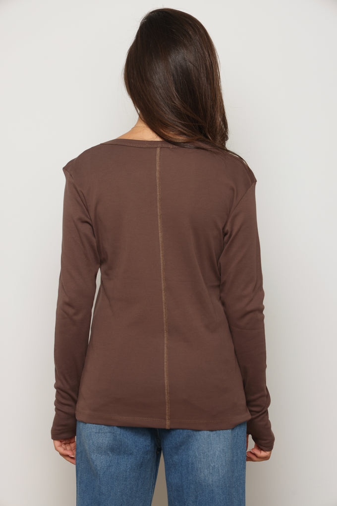 חולצת וי כפפה פיינריב