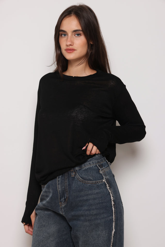 חולצת ניקי סלאב קרעים כפפה