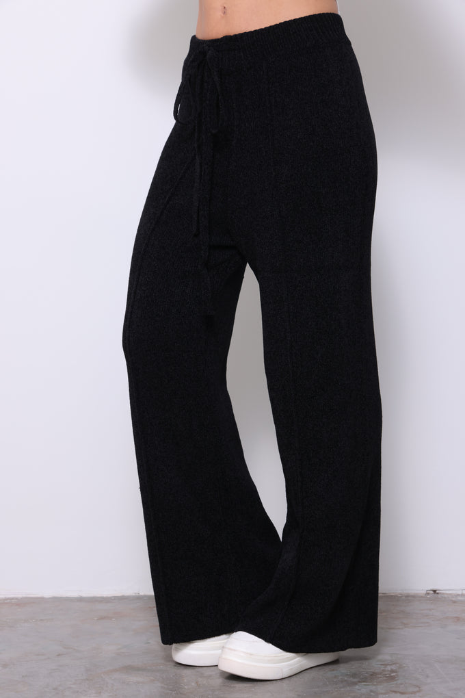 מכנסי סריג מתרחבים