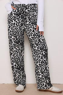 מכנסי סיינה מנומרים