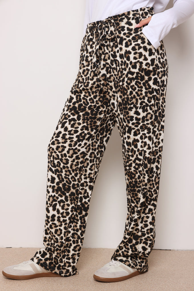 מכנסי סיינה מנומרים