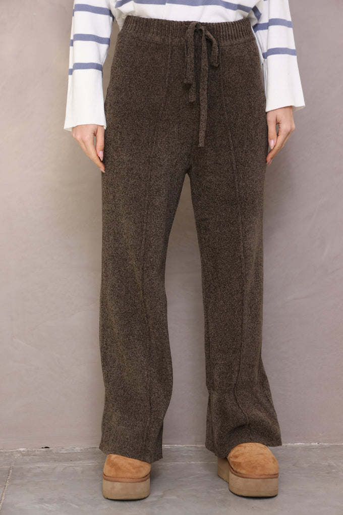 מכנסי סריג מתרחבים