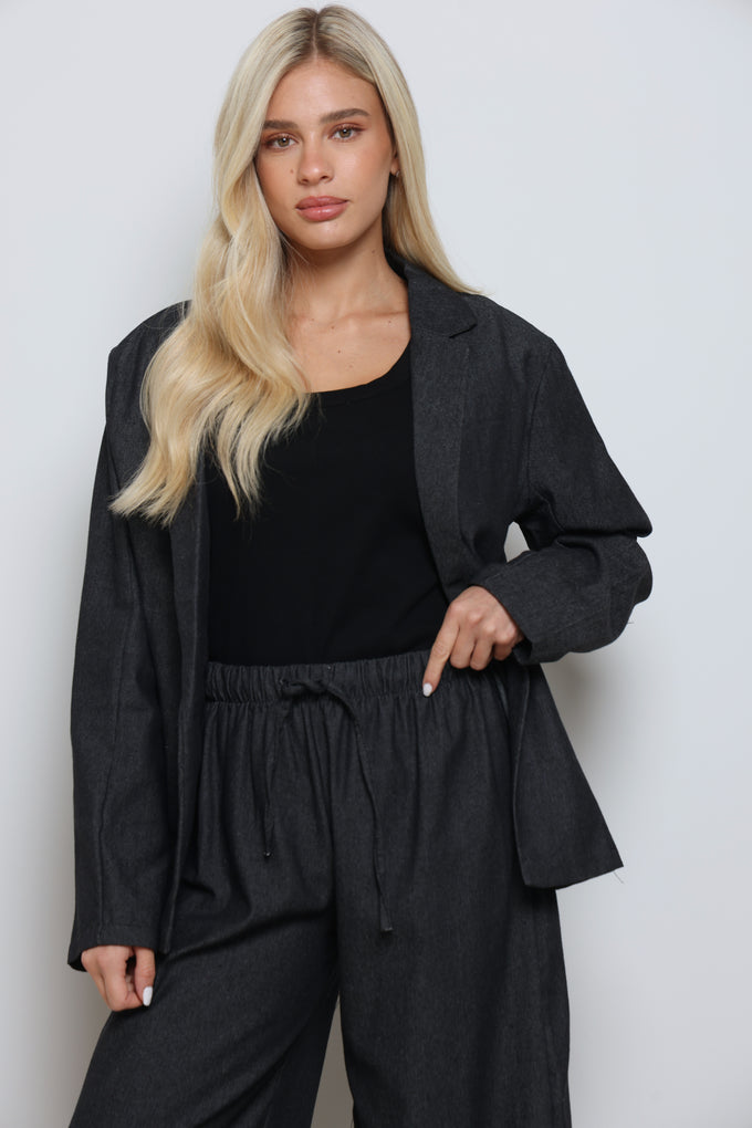 חליפת בלייזר ג'ינס