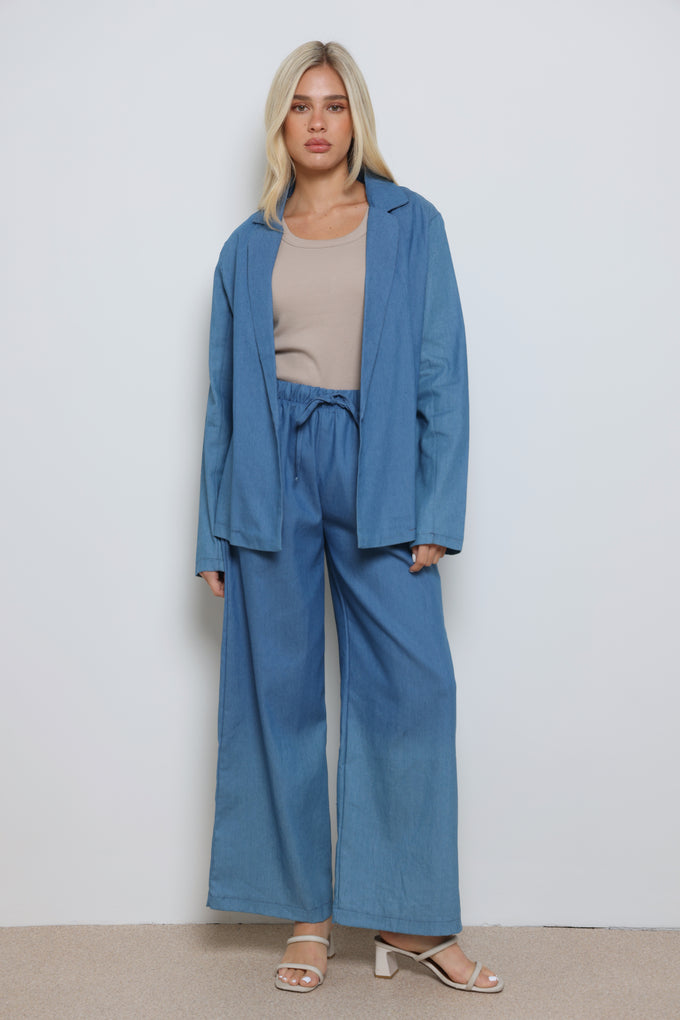 חליפת בלייזר ג'ינס