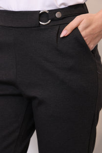 מכנסיים אלגנטים מחטבים לולאה