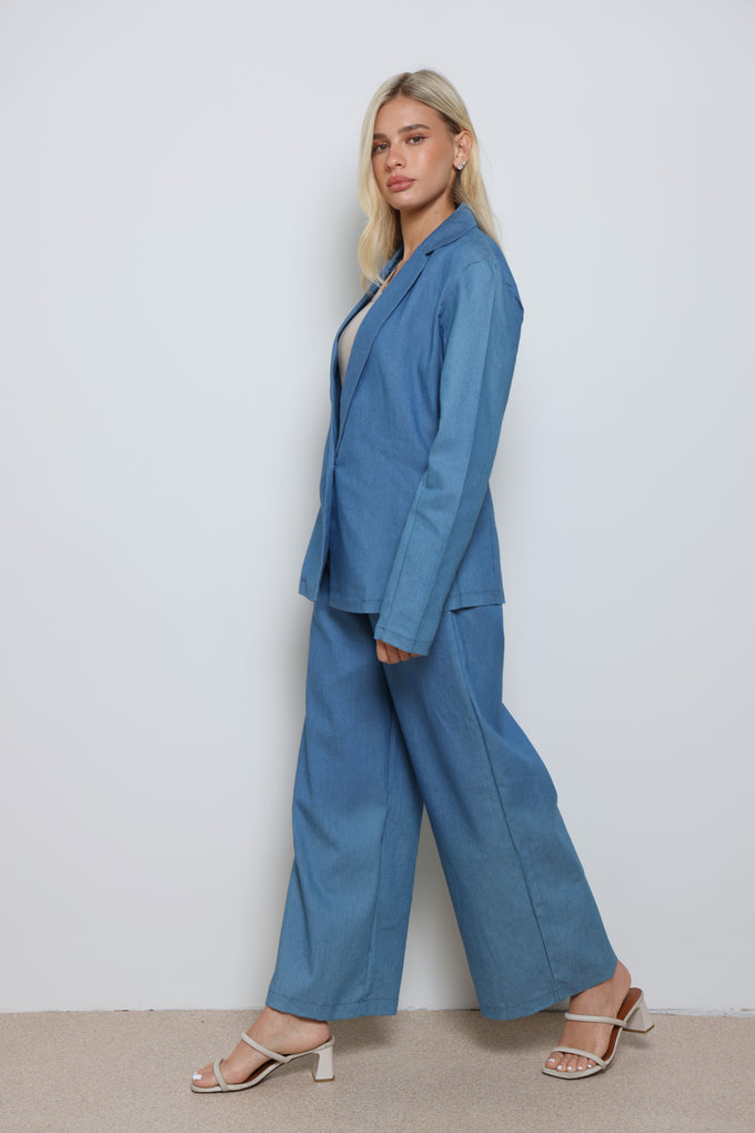 חליפת בלייזר ג'ינס