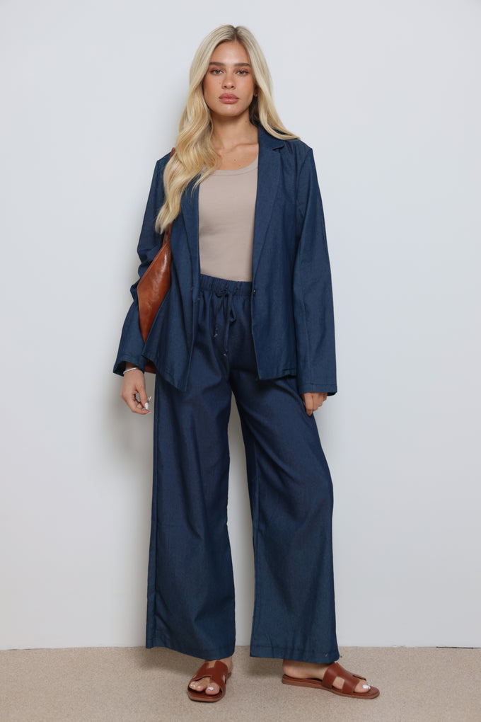 חליפת בלייזר ג'ינס