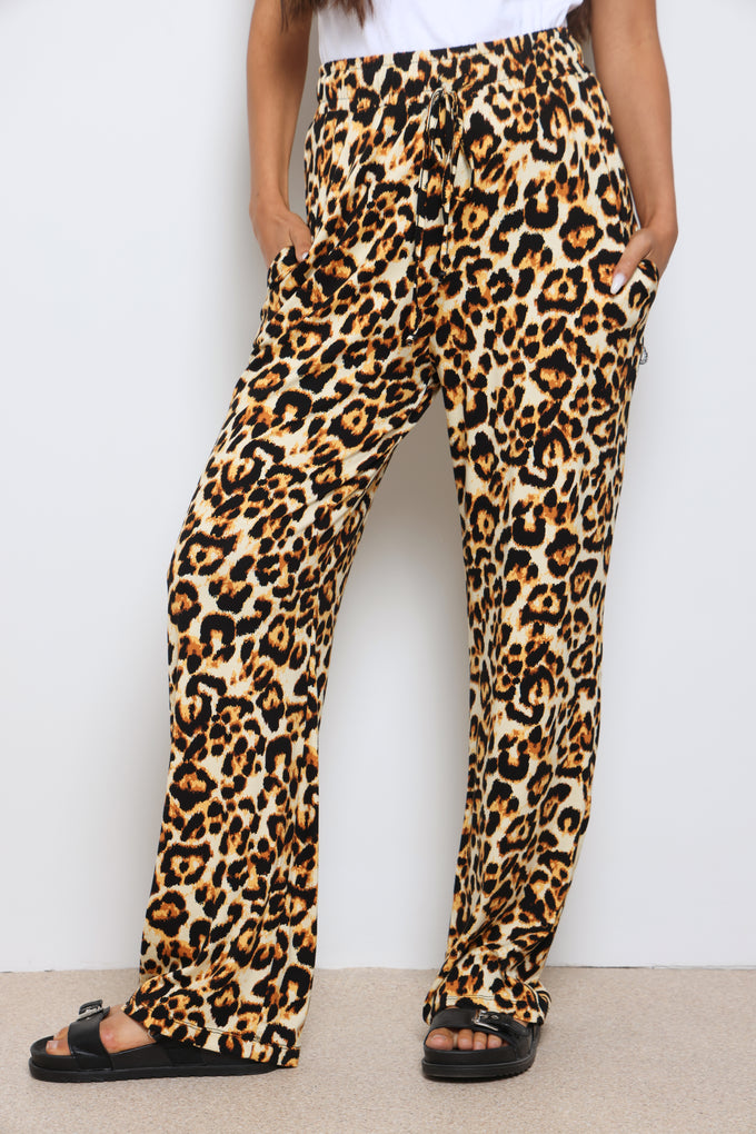 מכנסי ויסקוזה מנומרים מיליה