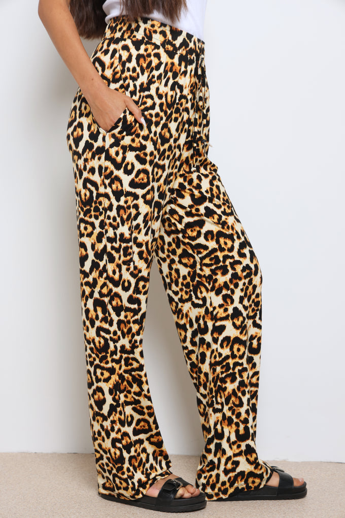 מכנסי ויסקוזה מנומרים מיליה