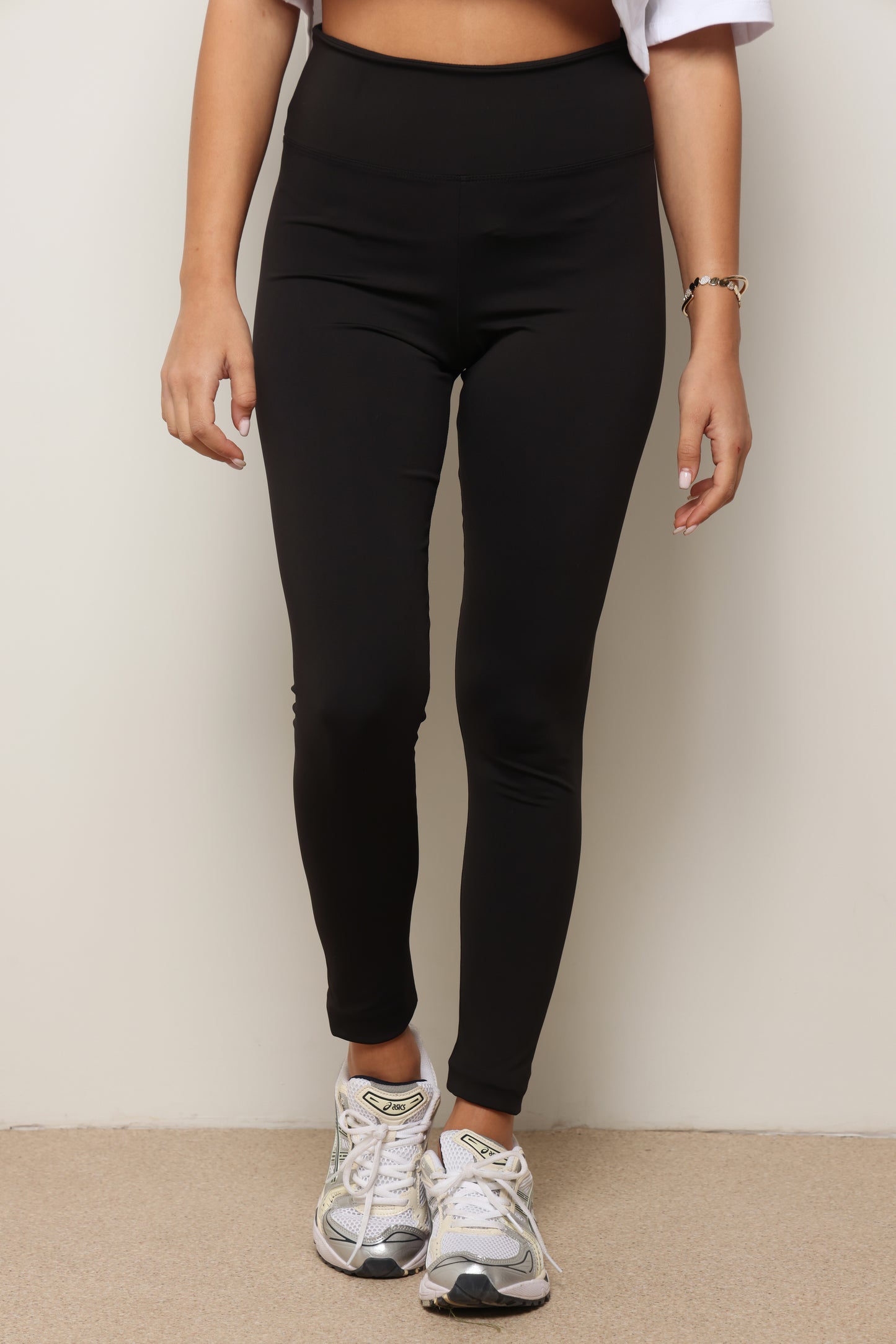 טייץ ספורט פוליאמיד | שחור