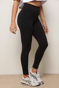 טייץ ספורט פוליאמיד | שחור