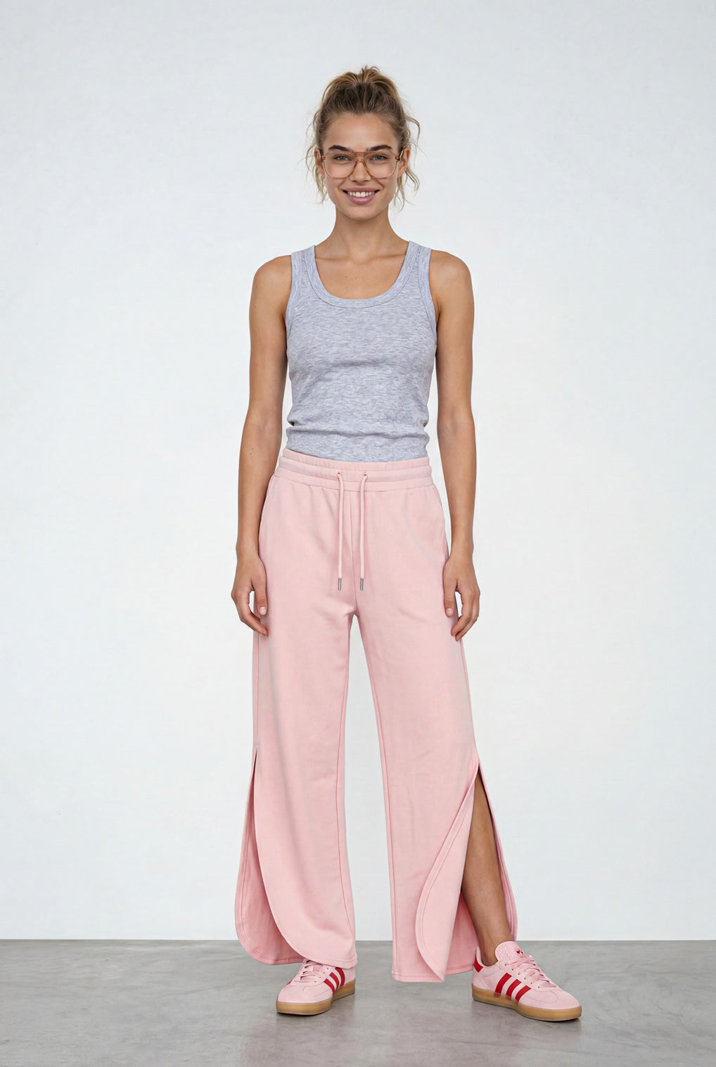 מכנסי בלון שסע