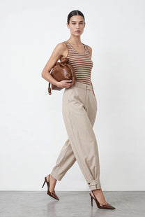 מכנסי אריג בלון אלגנט