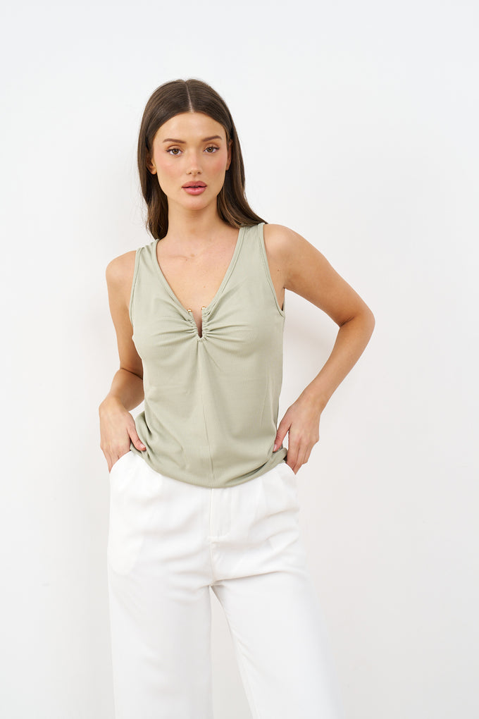 גופיית ריב אבזם כיווץ