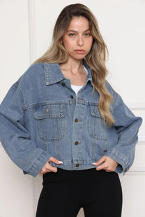 ג'קט ג'ינס אוברסייז