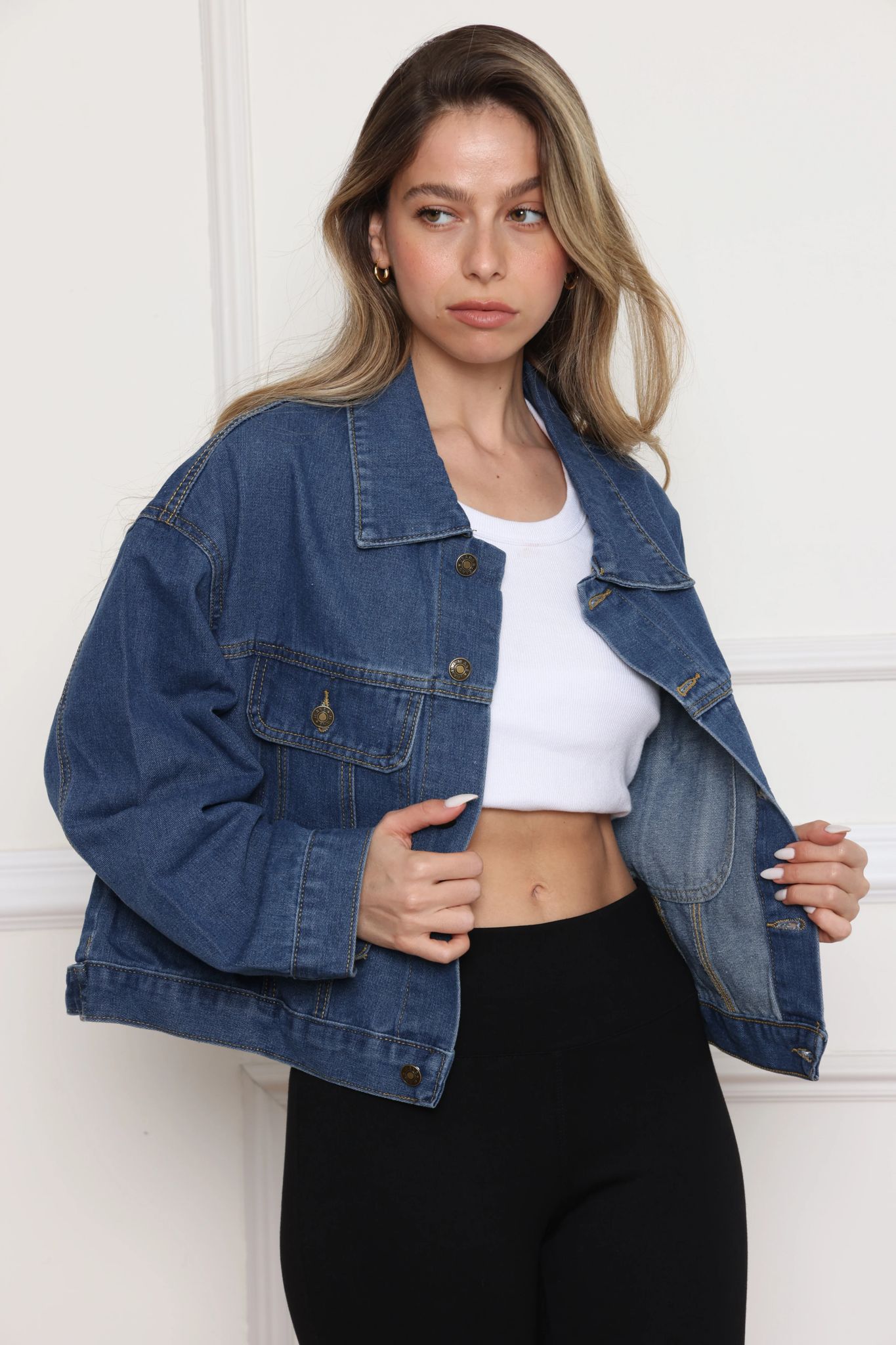 ג'קט ג'ינס אוברסייז